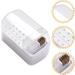 Beavorty Grinding head cleaning box 5 in 1 nail drill bit ceramic nail drill bit nail organizers and storage for nail tech nail charm organizer drill bit holder plastic Supplies Rack 2 in 1 - Buy Online on SooperMarket.com