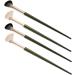 Healeved 20 Pcs Nose Shadow Brush Concealer Brush Eyeshadow Contour Brush Angled Eyebrow Wooden Handle - Buy Online on SooperMarket.com