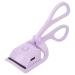 Zetiling USB Electric Heated Eyelash Curler Long Lasting Safety Curved Design Women Easy to Use Efficient Time Saving USB Charging Suitable for Thick and Hard Lashes (Purple)