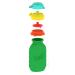 Squeasy Snacker Green - Reusable Silicone Squeezy Pouch 180ml | BPA-Free Self-Filling Snack Pouch for Kids - Buy Internationally! - Buy Online on SooperMarket.com