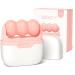 Ice Roller for Face and Eyes - Facial Skin Care Tools With 2 In 1 Roller and Carry Case to Reduce Puffiness and Relief Migraine Pain.Poison for girls (pink)