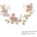 Mikinona Pearl Rhinestone Couple Combs Crystal Hair Comb Headband Floral Hair Comb Hairband Hair Comb Headdress Bridal Headband Comb Wedding Hair Accessory Women Headdress Bridal Headdress - Buy Online on SooperMarket.com