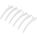 Hair Styling Clips Plastic Sturdy White Practical Duckbill Hair Clip for Hairstyling - Buy Online on SooperMarket.com