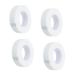 Medical Tape 4 Rolls Respiratory Correction Patch Stickers Sticker Sheets for Adhesive Tape Non-Woven Fabric White Sleep Strips Sleeping Patch Sleep Patch to Sleep Mouth Belt