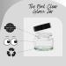 Elegant and Durable 15ml Clear Glass Jars with Airtight Lids - Perfect for Candlemaking Storage DIY Beauty and Gifting - Heat-Resistant Refillable & Stylishly Compact - Set of 10 (Black) - Buy Online on SooperMarket.com