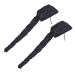 CANIGHT 2pcs Dry Hair Cap Steamer Caps Thermal Hair Caps Durable Hats Conditioning Cap Cappy Hat Black 190t