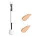 Nose U Shape Brush Soft 2 in 1 Precision Contour Brush for Sculpting and Defining Nose Cheek Bones Double Ended Makeup Brush for Blush Shadow Highlight