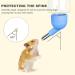 Bncxdc Hamster Water Bottle Rabbit Water Bottles 2PCS 250ML/8.45OZ Free Standing Small Animal Water Bottle No Drip Plastic Hanging Water Bottle Automatic Water Bottle Dispenser (Blue Gray) - Buy Online on SooperMarket.com