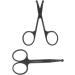 TEMKIN Stainless Steel Nose Hair Trimmer - Portable Mustache & Ear Hair Remover Scissors | Mini Curved Design for Precision Grooming - Buy Online on SooperMarket.com