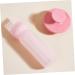 NOLITOY Hair Dye Bottle Set - 2 in 1 Hair Oiling & Root Comb Brush - Pink Dispensing Bottle for Easy Hair Color Application - Buy Online on SooperMarket.com
