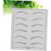 Housoutil 6 Pcs Eyebrow Microblading Skin Eyebrow Training Skin Practice Skin - Buy Online on SooperMarket.com