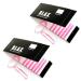 Blax PINK Snag-Free 4mm Hair Elastics - 8 Count (2-Pack) - Buy Online on SooperMarket.com