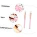 Baluue 2pcs Nose Brush Eyeshadow Brush Makeup Eyeshadow Lady Parts Eye Makeup Accessory Aluminum Tube Pink - Buy Online on SooperMarket.com