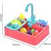 Yoruii Parrot Bath Tub with Faucet | Bird Shower Bath Feeder in Blue | Multifunctional Bird Supplies - Buy Online on SooperMarket.com