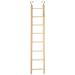 Nobby Wooden ladder 8 rungs 34 x 7 cm
