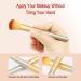 DFHBFG Professional Makeup Brush Set - Blusher Foundation Concealer & Eye Shadow Brushes for Flawless Beauty - Buy Online on SooperMarket.com