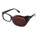 Kid/Adult Visual Acuity Recovery Silk Eye Mask Training Amblyopia Strabismus Corrected Lazy Eye Patches for Glasses(Brown)