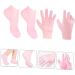 minkissy 1 Set Hydrating Sock Gloves moisturizing Hand Gloves Silicone Gel spa Gloves whitening exfoliating Gloves moisturizing Foot Socks moisturizing Socks for Cracked feet Dry feet Socks - Buy Online on SooperMarket.com