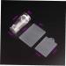 Zonster Clear Jelly Soft Silicone Nail Art Stamping Kit - Manicure Tools & Image Plate for DIY Polish - Buy Online on SooperMarket.com
