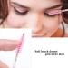 SWKJ 60 PCS Disposable Eyelash Brushes Eyebrow Spoolies Mascara Wands - Crystal Pink | Lash & Brow Applicator Brushes for Makeup Tools - Buy Online on SooperMarket.com