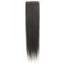 1PC Tape Hair Extensions Human Hair Black Hair Extensions Clip In 15.8'' Human Hair Extensions Real Human Hair Extensions Tape Invisible Straight Hair Pieces for Long Hair Women