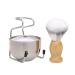 Zroven Male Shaving Set | Brush Soap Dish Stand & Beard Shaver Kit for Perfect Grooming - Buy Online on SooperMarket.com