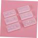 Mikinona Silicone Mold Nail Molds Para U as Accessory Molds D Nail Art Molds Nail Art Stencils Candy Nail Art Molds Nails Kits Manicure Supplies Nail Kit Template 3d Carved - Buy Online on SooperMarket.com