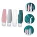 Flexible Silicone Squeeze Bottles Set - Travel Toiletries & Makeup Storage - Ideal for Lotion and Cosmetics - Buy Online on SooperMarket.com
