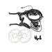 Bibike Tektro eBike Hydraulic Disc Brake Electric Induction Control System with 2Pcs 160/180mm Rotor Left-Front & Right-Rear 180mm