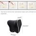 ZATOOTO Car Neck Pillow - Memory Foam Headrest Support for Adults and Kids (Black) - Buy Online on SooperMarket.com