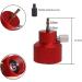 Gurlleu Universal Airsoft Propane Refilling Adapter with Silicone Oil Port - Red - Buy Online on SooperMarket.com
