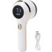 Multifunctional Electric Lint Remover - Rechargeable Fuzz & Fabric Cleaner for Clothes & Furniture | Digital Display (White - Buy Online on SooperMarket.com