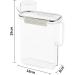 Laundry Detergent Dispenser 2.7L Washing Powder Storage Clear Liquid Laundry Detergent Container Storage Box with Measuring Cup Washing Powder Softener Dispenser Lotion Package Container - Buy Online on SooperMarket.com