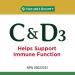 Nature's Bounty Vitamin C and D3 Pills Supplement An Antioxidant for the Maintenance of Good Health 100 Softgels - Buy Online on SooperMarket.com
