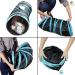 SunGrow Large Cat Tunnel Toy with Play Ball - Collapsible Maze Tube for Indoor Cats, Kittens, Rabbits, and Dogs - Buy Online on SooperMarket.com