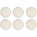 Wool Drying Balls Static Reduction Fabric Softener Ball Safe Reusable 6 Pieces Time Saving for Family (7cm) - Buy Online on SooperMarket.com