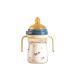 POTATO PPSU Baby Bottle Sippy Cups For Toddlers with Weight Straw Spill Proof  Learner Cup with Handle for Girl  Water Bottle for Baby (8 oz  Blue) 8 oz - nipple type Blue