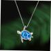 ibasenice Turtle Necklace Sea Neck Themed Pendant Theme Fashionable Beach Fashion Accessory Jewelry Necklace Ocean Turtle - Buy Online on SooperMarket.com