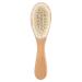 Soft Natural Goat Baby Hair Brush and Infant Head Massage Comb with Wooden Handle - Buy Online on SooperMarket.com