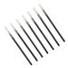 PLAFOPE 100pcs Eyeliner Eyeliner Small Eyeliner Brush Lip Liner Marker Liner Makeup Brush Orange
