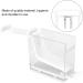 Cotton Roll Dispenser Press Type Holder with 4 Colors Sanitary and Durable (White) - Buy Online on SooperMarket.com