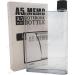 Newcom Portable Stylish Flat BPA-free Drink Bottle/Water Bottle (A5 Clear)