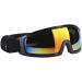 Dog Sunglasses Pet Fashion Goggles Wide View Dog Plastic Glasses for Wind Dust Snow Protection Adjustable Elastic Straps Pet Glassesfor Medium and Large Dogs(Black) - Buy Online on SooperMarket.com