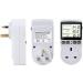 Gobesty Digital Temperature Controller Thermostat Outlet Socket 230 V Digital Thermostat Outlet Plug with Temp Sensor Temperature Switch Heating Cooling Timer for Greenhouse Farm Aquarium Reptile - Buy Online on SooperMarket.com