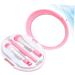 PLAFOPE 1 Set 5 Pcs Eye Brush Premium Makeup Brush Kit Makeup Eyeshadow Cosmetic Beauty Kit Pink - Buy Online on SooperMarket.com
