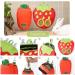 JanYoo Bunny Feeder Hay Bag for Rabbits Guinea Pig Cage Manger with Hooks Food Dispenser Storage Hanging for Chinchilla E-Straberry+Carrot Pack of 2 - Buy Online on SooperMarket.com