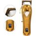 MAYIT Gold Hair Clippers for Men - High Power Electric Salon Clipper with Digital Display & Base Charging - Buy Online on SooperMarket.com