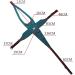 Wheelchair Safety Belt Adjustable Chest Cross Restraint Strap Accessories for Elderly and Disabled - Buy Online on SooperMarket.com