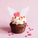 Hpory Cake Topper 60 Pcs Edible White Wings Cupcake Toppers Glutinous Rice Paper Happy Birthday Cake Toppers Angel Wings Cake Decorations for Birthday Wedding Celebration Party - Buy Online on SooperMarket.com