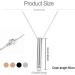 4 Pcs Meditation Breathing Necklace Anxiety Necklace Relieve Stress and Anxiety Breathing Exercise Device Necklace for Women Men Anxiety Relief Items for Stress Relief Calming Down Relax Panic Attack - Buy Online on SooperMarket.com